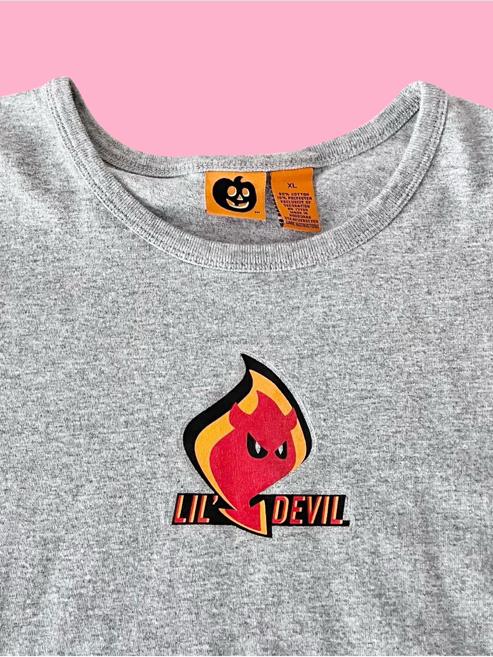 Y2k Lil Devil Baby Tee - Picture 2 of 5